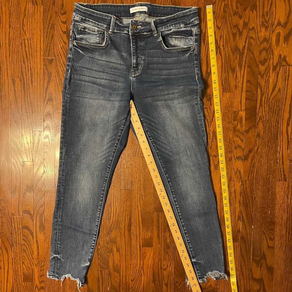 Flying Monkey Platinum Skinny Jeans Size 14W